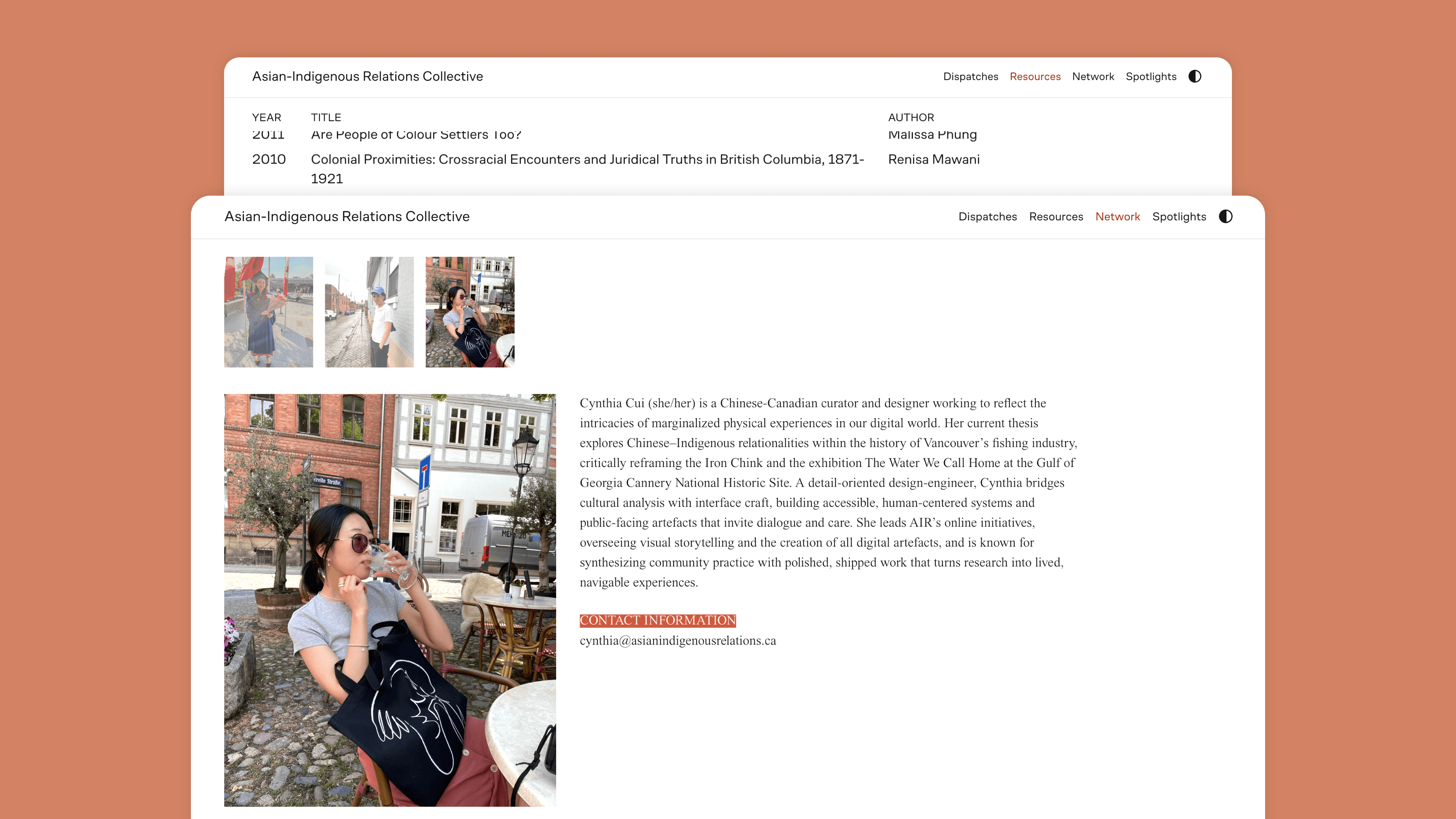 Asian Indigenous Relations Website Redesign