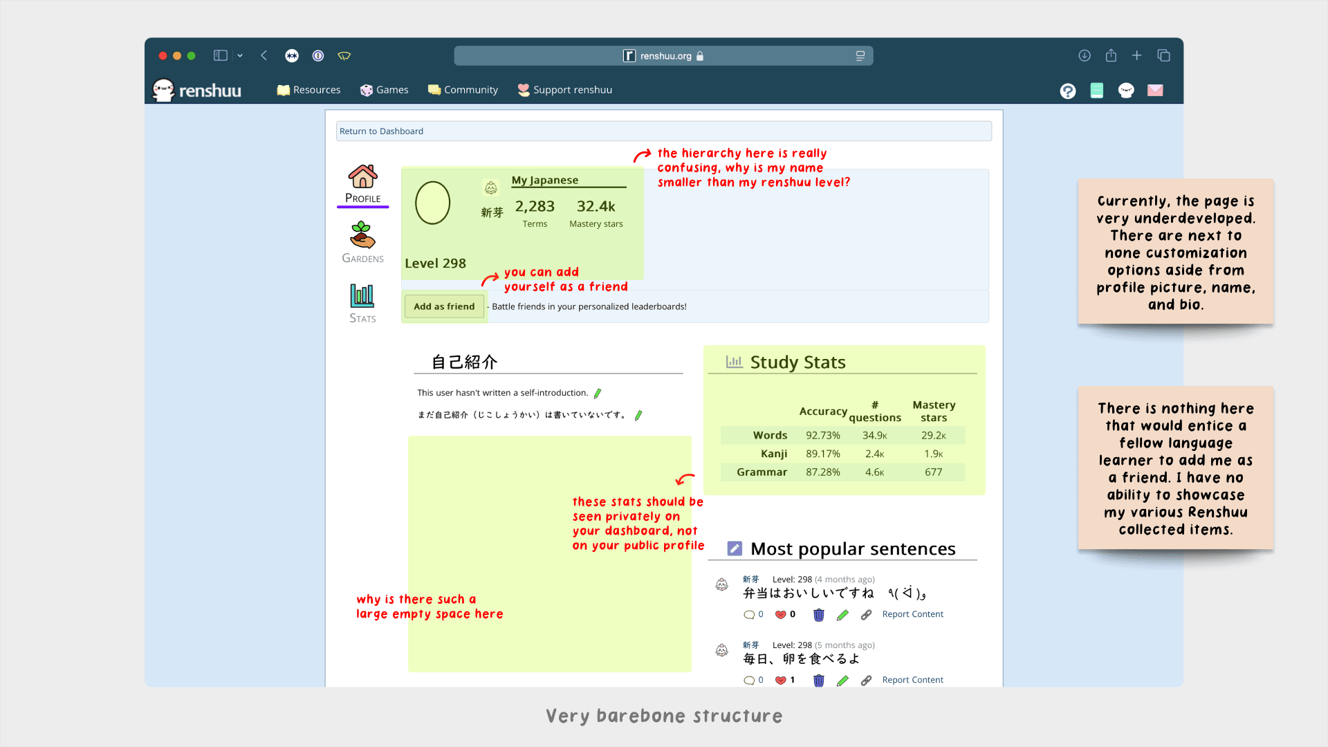 Analysis of problem four